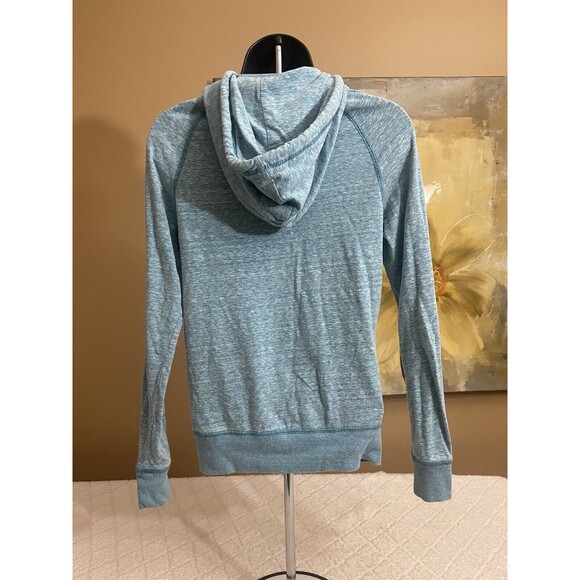 Aeropostale XS Women’s Lightweight Hoodie. Light Blue With Pocket - Picture 2 of 9